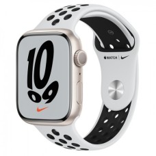 Apple Watch Series 7 45mm Starlight Nike Edition Sports Band